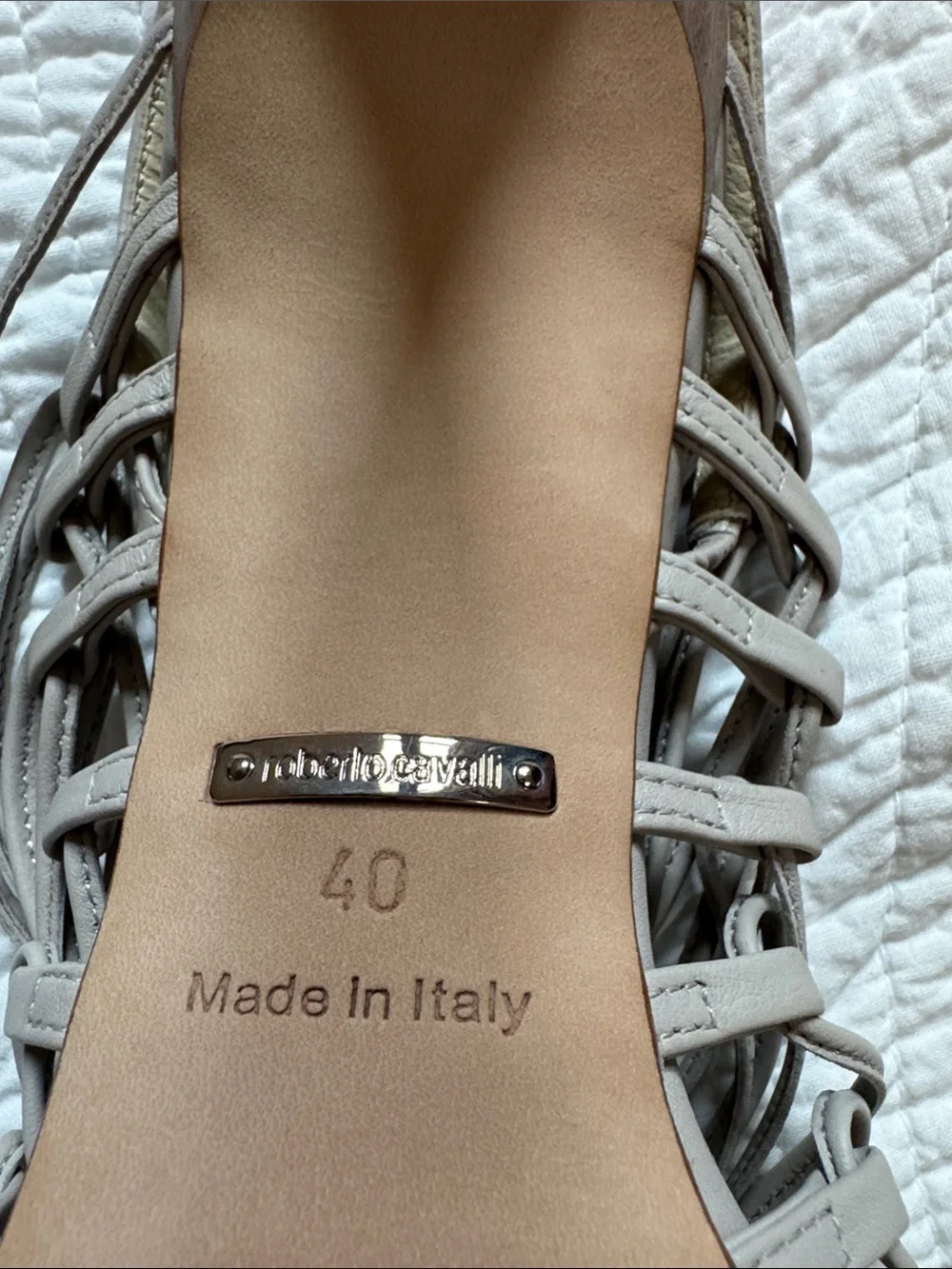 Roberto Cavalli stiletto